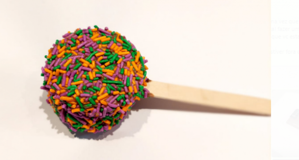 Oreo Lolly with Sprinkles